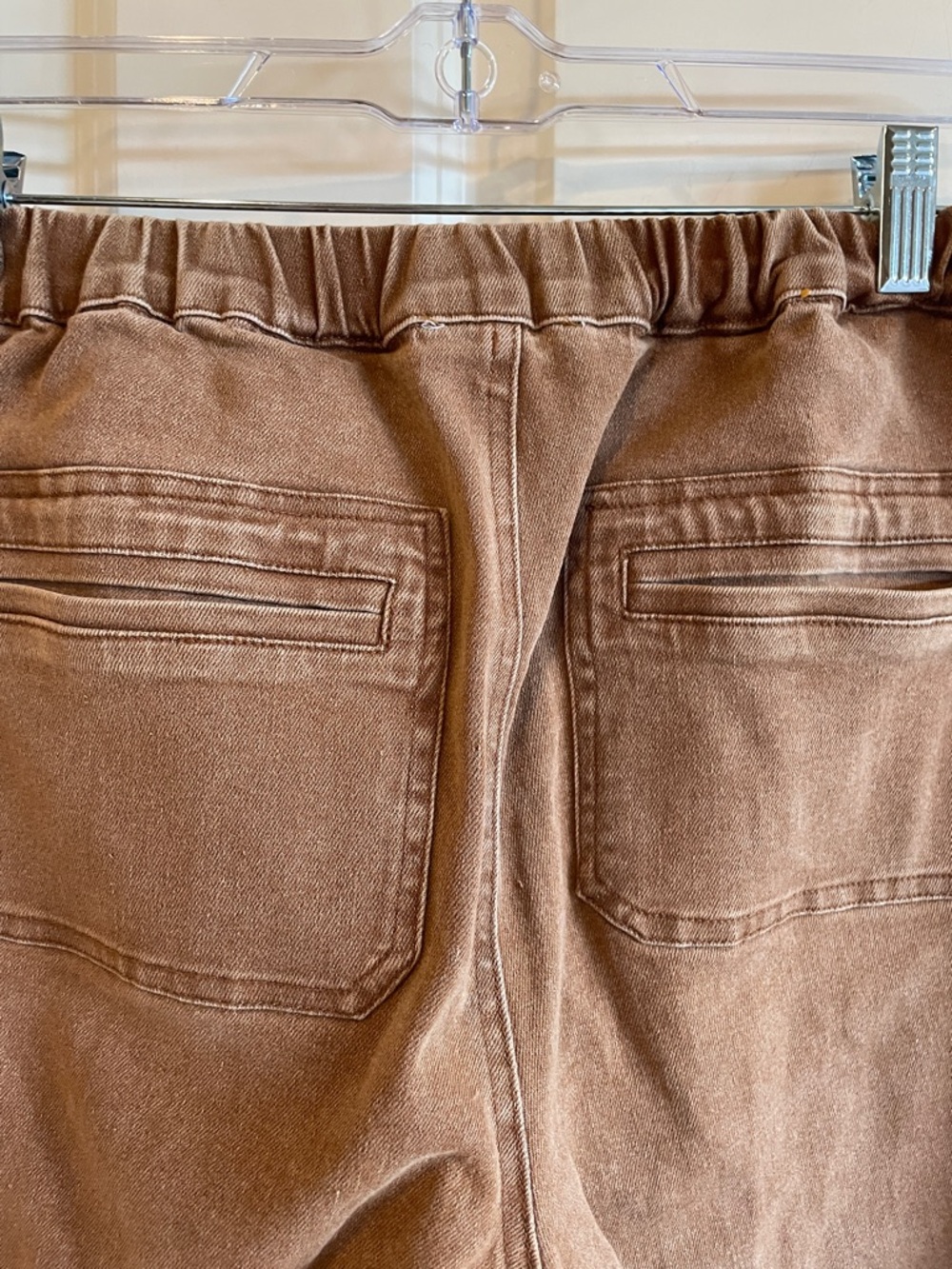 Millibon Rust-Brown High-Rise Wide Leg Pants - Picture 8 of 9